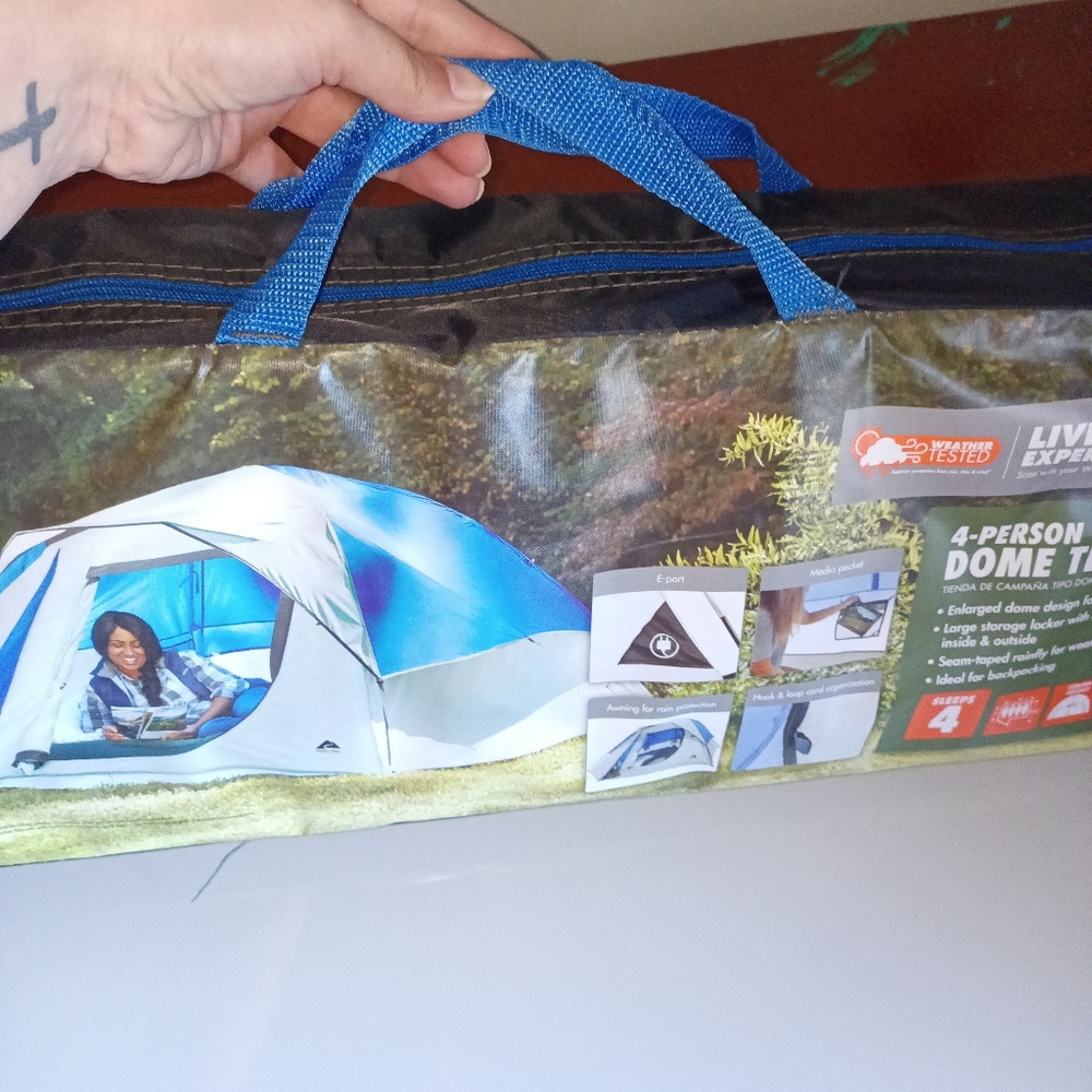 4 person dome tent